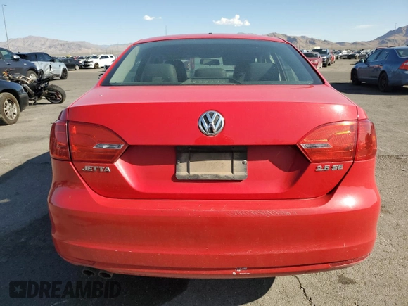 2012 Volkswagen Jetta SE z VIN 3VWDP7AJ1CM450199, wystawiony jako Copart lot #59988655 z przebiegiem Nie podano mil oraz Szkoda całkowita • Salvage title. Historia ofert i sprzedaży dostępna na DreamBid. Obrazek 6.