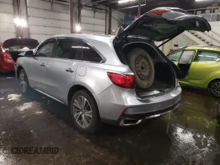 2017 Acura MDX with VIN 5FRYD4H34HB014766, listed as a Copart auction lot 44890595 with 142,849 mi miles and Salvage Title. Bid and sale history available at carsss.com. Image 2.