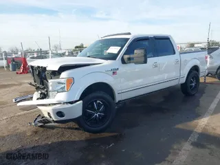 2010 Ford F-150 XL with VIN 1FTFW1CV7AFA88081, listed as a IAAI auction lot 41670931 with 117,032 mi miles. Bid and sale history available at carsss.com. Image 2.