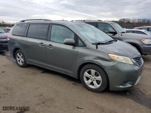 2011 Toyota Sienna LE AAS with VIN 5TDKK3DC9BS064241, listed as a Copart auction lot 51799365 with 124,553 mi miles and Non Repairable. Bid and sale history available at carsss.com. Image 4.