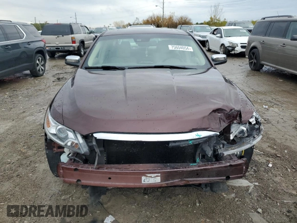 2012 Ford Taurus Limited with VIN 1FAHP2JW5CG138339, listed as a Copart auction lot 75604054 with 141,658 mi miles and Clean title. Bid and sale history available at DreamBid. Image 5.