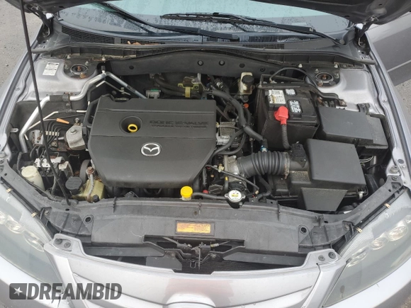 2008 Mazda 6 i Sport VE with VIN 1YVHP80C585M38433, listed as a Copart auction lot 79957794 with 102,642 mi miles and Salvage Title. Bid and sale history available at carsss.com. Image 11.