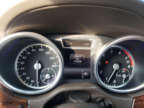 2014 Mercedes-Benz GL-Class GL 550 with VIN 4JGDF7DE4EA362215, listed as a Copart auction lot 43013855 with 113,328 mi miles and Salvage Title. Bid and sale history available at carsss.com. Image 9.