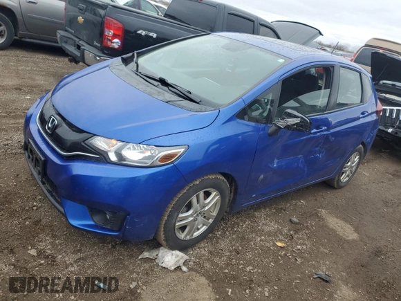 2015 Honda Fit EX-L with VIN 3HGGK5H87FM734626, listed as a Copart auction lot 50904245 with 99,767 mi miles and Salvage Title. Bid and sale history available at carsss.com. Image 1.