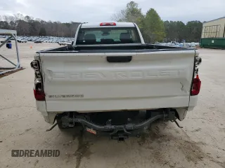2023 Chevrolet Silverado 1500 Work Truck with VIN 3GCNAAED5PG286549, listed as a Copart auction lot 48572645 with 0 mi miles and Salvage Title. Bid and sale history available at carsss.com. Image 6.