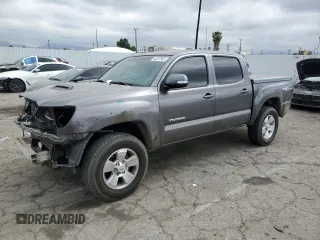 2015 Toyota Tacoma PreRunner with VIN 5TFJU4GN7FX082987, listed as a Copart auction lot 53507905 with 100,527 mi miles and Non repairable. Bid and sale history available at DreamBid. Image 1.