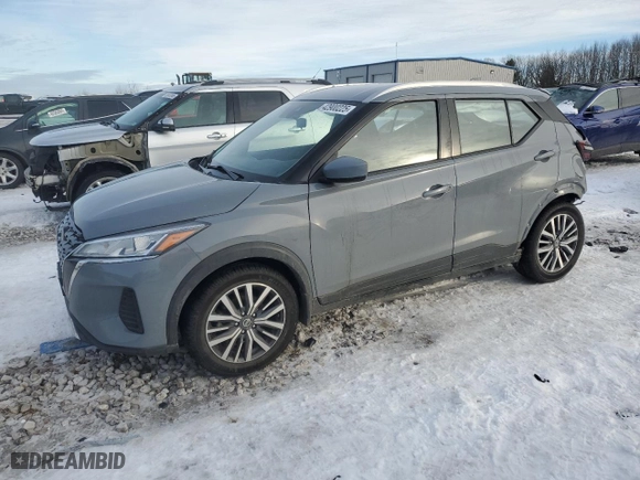 2021 Nissan Kicks SV with VIN 3N1CP5CV0ML519901, listed as a Copart auction lot 42900225 with 103,759 mi miles and Clean Title. Bid and sale history available at carsss.com. Image 1.