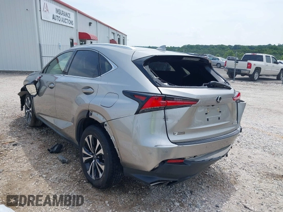 2019 Lexus NX 300 with VIN JTJBARBZ5K2199816, listed as a IAAI auction lot 42458691 with Not provided miles and . Bid and sale history available at DreamBid. Image 3.