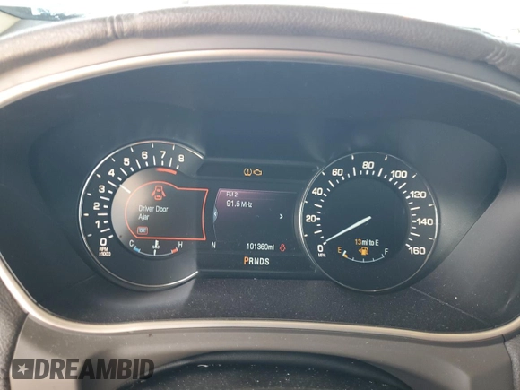 2016 Lincoln MKX Select with VIN 2LMTJ6KR8GBL62837, listed as a Copart auction lot 52294975 with 101,360 mi miles and Salvage Title. Bid and sale history available at carsss.com. Image 9.