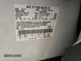 2011 Ford Explorer with VIN 1FMHK7B8XBGA71575, listed as a Copart auction lot 46159895 with 265,126 mi miles and Salvage title. Bid and sale history available at DreamBid. Image 13.