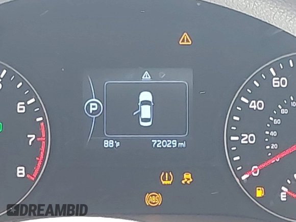 2016 Kia Optima LX with VIN KNAGT4L34G5071506, listed as a IAAI auction lot 41857078 with 72,029 mi miles. Bid and sale history available at carsss.com. Image 7.