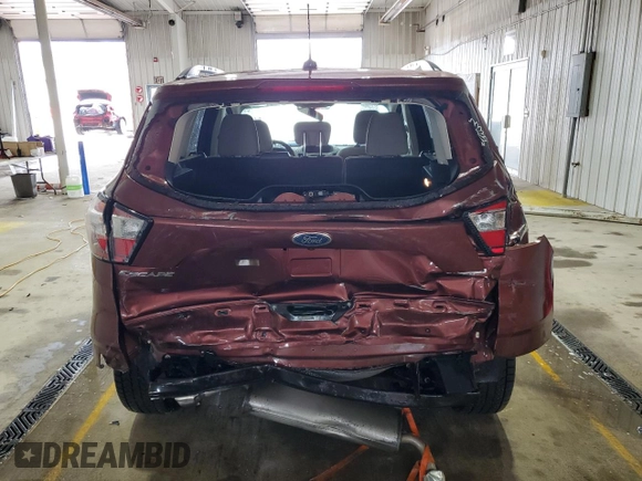 2018 Ford Escape SE with VIN 1FMCU0GD5JUA73381, listed as a Copart auction lot 51056125 with 92,500 mi miles and Salvage Title. Bid and sale history available at carsss.com. Image 6.