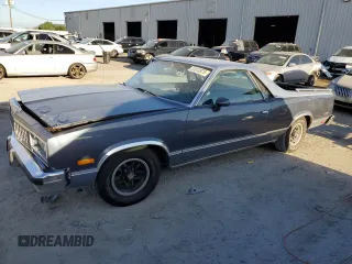 1983 Chevrolet El Camino with VIN 1GCCW80H3DR186750, listed as a Copart auction lot 51813975 with 79,508 mi miles and Salvage Title. Bid and sale history available at carsss.com. Image 1.