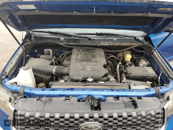 2018 Toyota Tundra 2WD SR5 with VIN 5TFEM5F18JX129250, listed as a Copart auction lot 79413514 with 83,064 mi miles and Salvage Title. Bid and sale history available at carsss.com. Image 11.