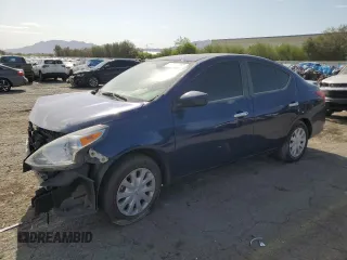 2019 Nissan Versa SV z VIN 3N1CN7AP9KL822081, wystawiony jako Copart lot #53392965 z przebiegiem 73 082 mil mil oraz Szkoda całkowita • Salvage title. Historia ofert i sprzedaży dostępna na DreamBid. Obrazek 1.
