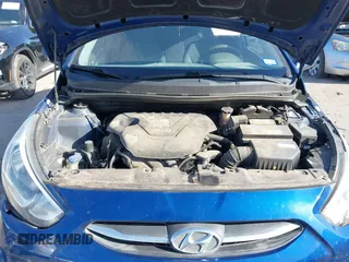 2015 Hyundai Accent GLS with VIN KMHCT4AE5FU907085, listed as a IAAI auction lot 41844688 with 156,384 mi miles. Bid and sale history available at carsss.com. Image 10.
