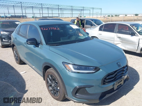 2024 Honda HR-V Sport с VIN 3CZRZ2H57RM747513, выставлен на аукционе IAAI как лот 42277962 с пробегом 22 098 миль миль и . История ставок и продаж доступна на DreamBid. Изображение 6.