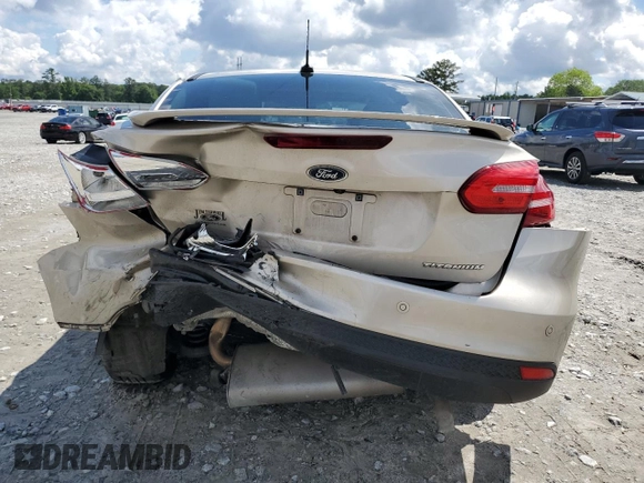 2017 Ford Focus Titanium с VIN 1FADP3J28HL256188, выставлен на аукционе Copart как лот 56500435 с пробегом 88 239 миль миль и Списание • Salvage title. История ставок и продаж доступна на DreamBid. Изображение 6.