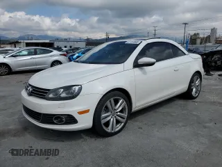 2013 Volkswagen Eos Lux with VIN WVWFW8AH3DV000644, listed as a Copart auction lot 51157895 with 74,347 mi miles and Clean Title. Bid and sale history available at DreamBid. Image 1.