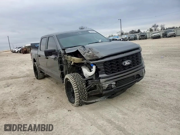 2024 Ford F-150 STX with VIN 1FTEW2K5XRKE95995, listed as a Copart auction lot 48203275 with 3,132 mi miles and Salvage Title. Bid and sale history available at carsss.com. Image 11.