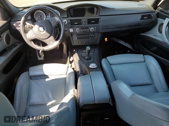 2008 BMW 3 Series M3 with VIN WBSVA93578E041621, listed as a Copart auction lot 60076213 with 196,119 mi miles and Salvage title. Bid and sale history available at DreamBid. Image 8.