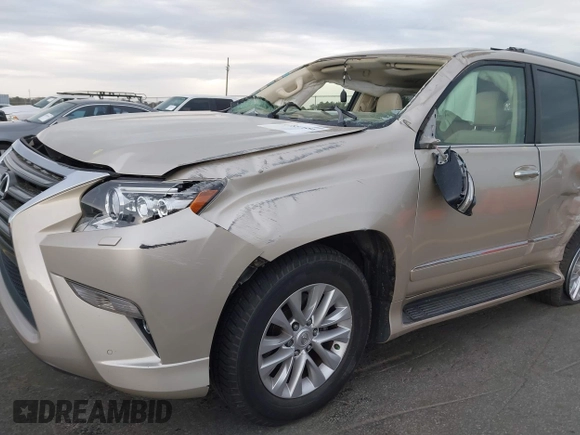 2015 Lexus GX 460 with VIN JTJBM7FX4F5100492, listed as a IAAI auction lot 41857586 with 109,534 mi miles and . Bid and sale history available at carsss.com. Image 6.