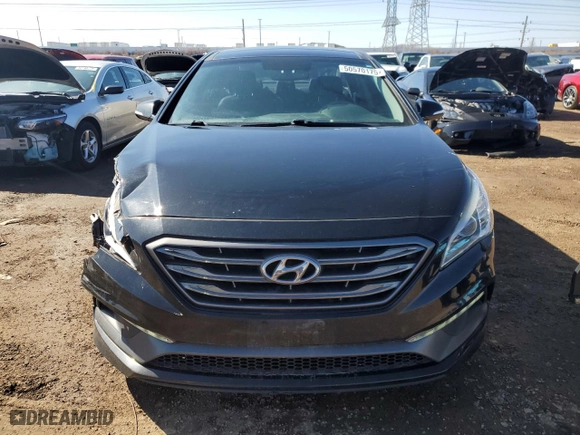 2016 Hyundai Sonata 2.4L Sport with VIN 5NPE34AF1GH355246, listed as a Copart auction lot 50570175 with 89,748 mi miles and Salvage Title. Bid and sale history available at carsss.com. Image 5.
