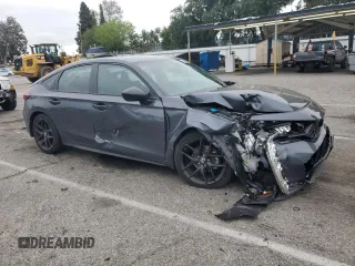 2025 Honda Civic Sport z VIN 19XFL2H83SE010135, wystawiony jako Copart lot #53085035 z przebiegiem 4183 mil mil oraz Szkoda całkowita • Salvage title. Historia ofert i sprzedaży dostępna na DreamBid. Obrazek 4.