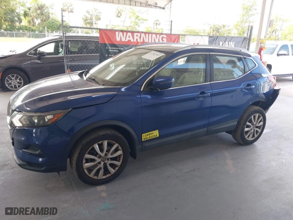 2020 Nissan Rogue Sport SV with VIN JN1BJ1CV1LW273200, listed as a IAAI auction lot 41783387 with 75,007 mi miles. Bid and sale history available at carsss.com. Image 14.