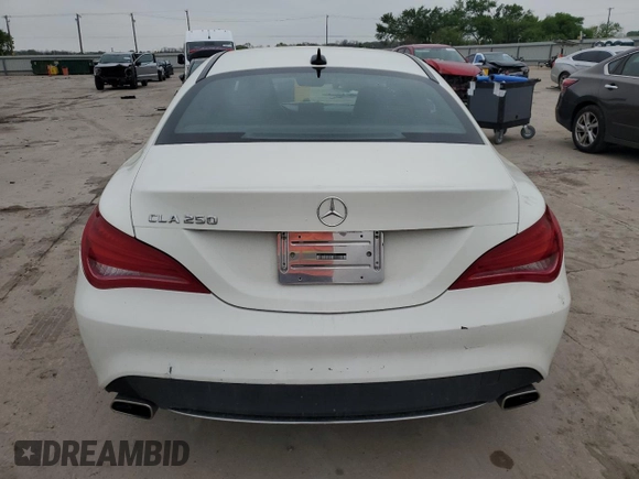 2016 Mercedes-Benz CLA 250 with VIN WDDSJ4EB2GN323850, listed as a Copart auction lot 51377575 with 52,984 mi miles and Salvage Title. Bid and sale history available at DreamBid. Image 6.