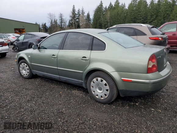 2003 Volkswagen Passat GL с VIN WVWMD63B03E307066, выставлен на аукционе Copart как лот 86142894 с пробегом 84 899 миль миль и Списание • Salvage title. История ставок и продаж доступна на DreamBid. Изображение 2.