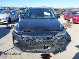 2019 Hyundai Santa Fe Ultimate with VIN 5NMS53AA1KH119486, listed as a IAAI auction lot 41386756 with 53,343 mi miles. Bid and sale history available at carsss.com. Image 12.