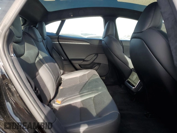 2023 Tesla Model S with VIN 5YJSA1E57PF507456, listed as a Copart auction lot 44649945 with 8,760 mi miles and Salvage title. Bid and sale history available at DreamBid. Image 11.