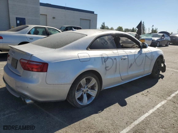 2008 Audi S5 with VIN WAURV78T48A039581, listed as a Copart auction lot 79319724 with 0 mi miles and Clean Title. Bid and sale history available at carsss.com. Image 3.