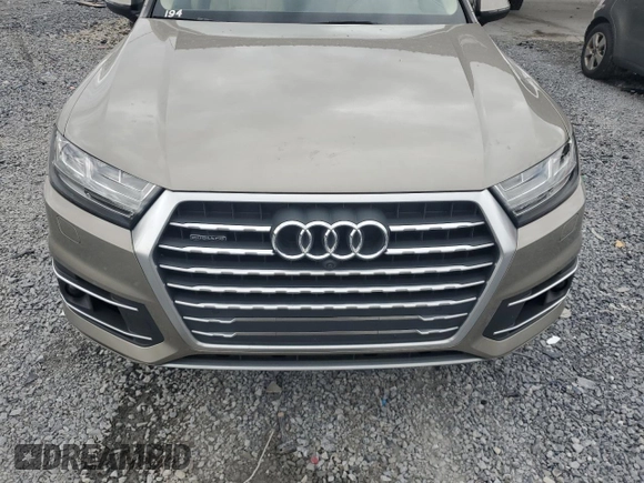 2017 Audi Q7 Premium Plus with VIN WA1LAAF72HD050062, listed as a Copart auction lot 50150045 with 117,846 mi miles and Salvage Title. Bid and sale history available at DreamBid. Image 12.