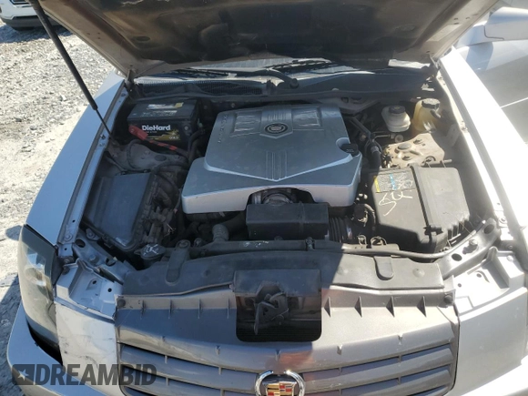 2004 Cadillac CTS with VIN 1G6DM577140143103, listed as a Copart auction lot 52082795 with 137,393 mi miles and Salvage title. Bid and sale history available at DreamBid. Image 11.