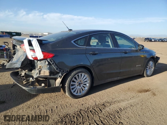 2015 Ford Fusion SE Hybrid with VIN 3FA6P0LU7FR114130, listed as a Copart auction lot 52806105 with 119,542 mi miles and Salvage Title. Bid and sale history available at DreamBid. Image 3.