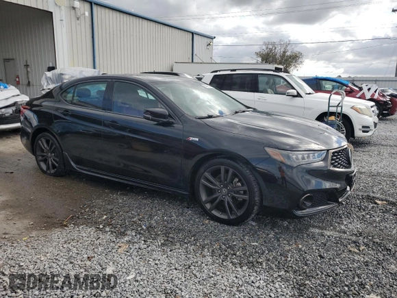 2020 Acura TLX w/A-Spec Pkg with VIN 19UUB1F62LA009571, listed as a Copart auction lot 84663584 with 13,150 mi miles and Salvage Title. Bid and sale history available at carsss.com. Image 4.