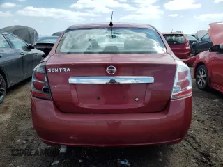 2010 Nissan Sentra S with VIN 3N1AB6AP8AL671968, listed as a Copart auction lot 52311125 with 129,789 mi miles and Salvage Title. Bid and sale history available at carsss.com. Image 6.