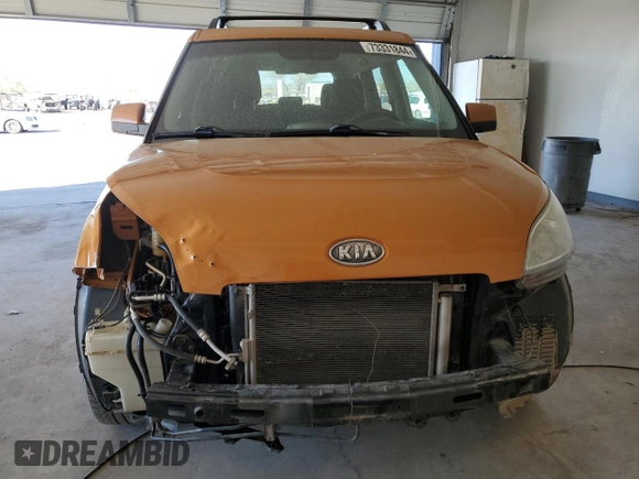 2011 Kia Soul + with VIN KNDJT2A26B7288074, listed as a Copart auction lot 73331844 with 173,840 mi miles and Salvage Title. Bid and sale history available at DreamBid. Image 5.