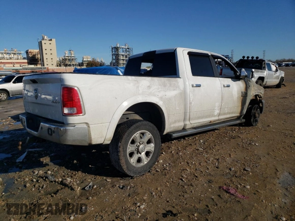 2015 Ram 2500 Laramie with VIN 3C6UR5FJ8FG655944, listed as a Copart auction lot 88908905 with 0 mi miles and Salvage Title. Bid and sale history available at carsss.com. Image 3.
