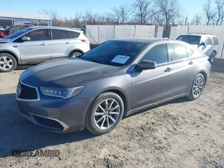 2020 Acura TLX with VIN 19UUB1F3XLA009341, listed as a IAAI auction lot 41702804 with 76,508 mi miles. Bid and sale history available at carsss.com. Image 18.