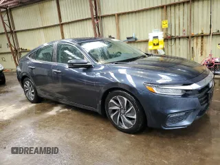 2019 Honda Insight Touring with VIN 19XZE4F75KE400408, listed as a Copart auction lot 62704744 with 155,524 mi miles and Salvage Title. Bid and sale history available at carsss.com. Image 4.
