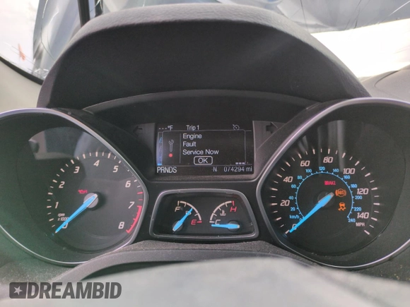 2016 Ford Escape SE with VIN 1FMCU0G93GUB15874, listed as a Copart auction lot 51626085 with 74,294 mi miles and Salvage Title. Bid and sale history available at carsss.com. Image 9.