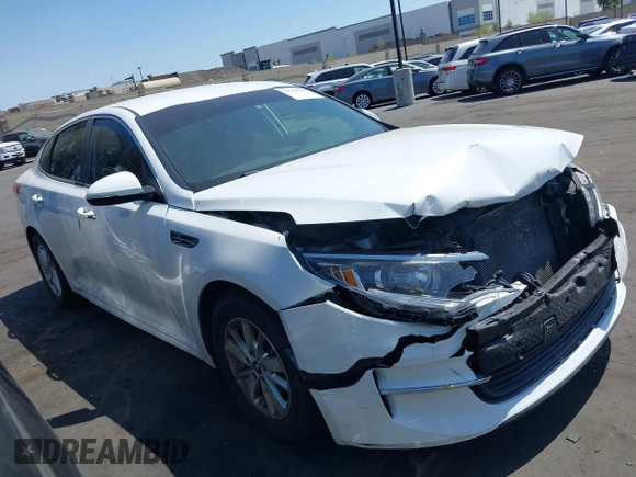 2016 Kia Optima LX with VIN 5XXGT4L37GG121295, listed as a IAAI auction lot 41922348 with 82,238 mi miles. Bid and sale history available at carsss.com. Image 14.