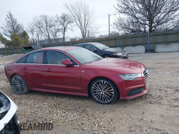 2018 Audi A6 Premium Plus with VIN WAUD8AFC3JN008385, listed as a IAAI auction lot 41209017 with 68,059 mi miles. Bid and sale history available at carsss.com. Image 14.