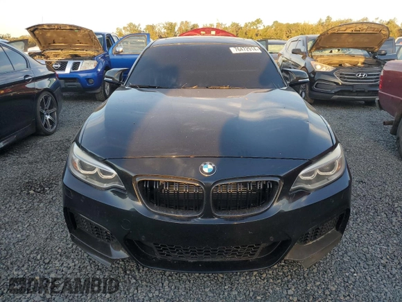 2017 BMW 2 Series M240i xDrive with VIN WBA2G3C3XHV641504, listed as a Copart auction lot 76472914 with 123,768 mi miles and Salvage Title. Bid and sale history available at carsss.com. Image 5.