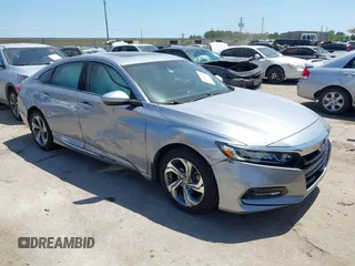 2020 Honda Accord EX with VIN 1HGCV1F40LA084514, listed as a IAAI auction lot 42002147 with 110,144 mi miles and . Bid and sale history available at DreamBid. Image 1.