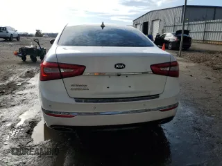 2015 Kia Cadenza Premium with VIN KNALN4D77F5190448, listed as a Copart auction lot 85094084 with 94,277 mi miles and Salvage Title. Bid and sale history available at carsss.com. Image 6.