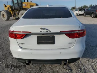 2016 Jaguar XF 35t Prestige with VIN SAJBE4BV3GCY09156, listed as a Copart auction lot 82657394 with 43,171 mi miles and Salvage Title. Bid and sale history available at carsss.com. Image 6.